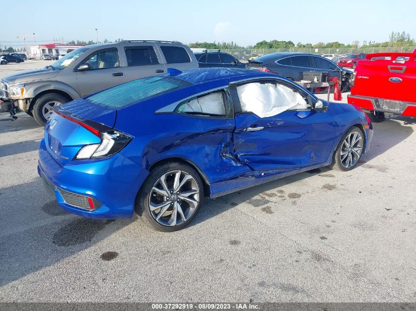 2019 HONDA CIVIC COUPE TOURING - 2HGFC3B97KH352149