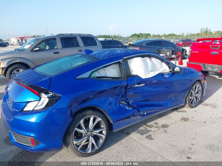 2019 HONDA CIVIC COUPE TOURING - 2HGFC3B97KH352149