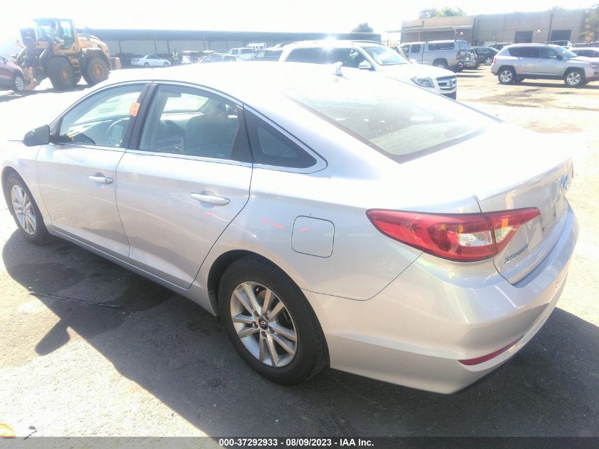 2017 HYUNDAI SONATA SE - 5NPE24AF8HH520035