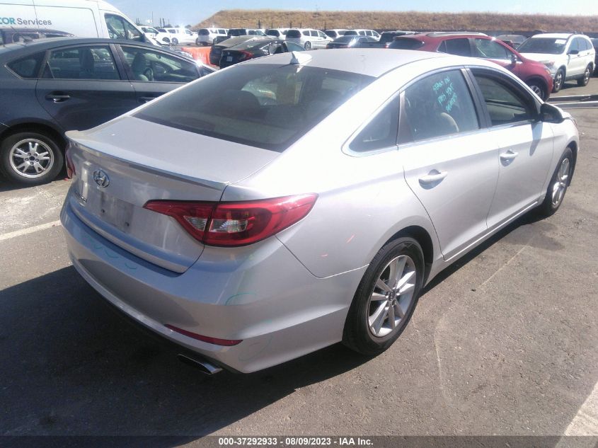 2017 HYUNDAI SONATA SE - 5NPE24AF8HH520035