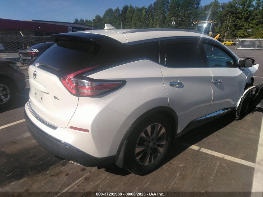 2017 NISSAN MURANO SL - 5N1AZ2MG6HN141646