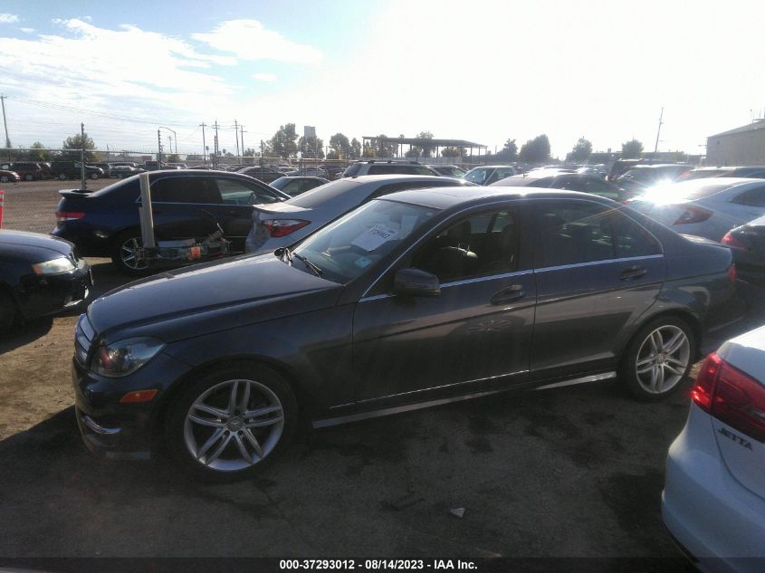2013 MERCEDES-BENZ C-CLASS C 250 - WDDGF4HB1DA851708