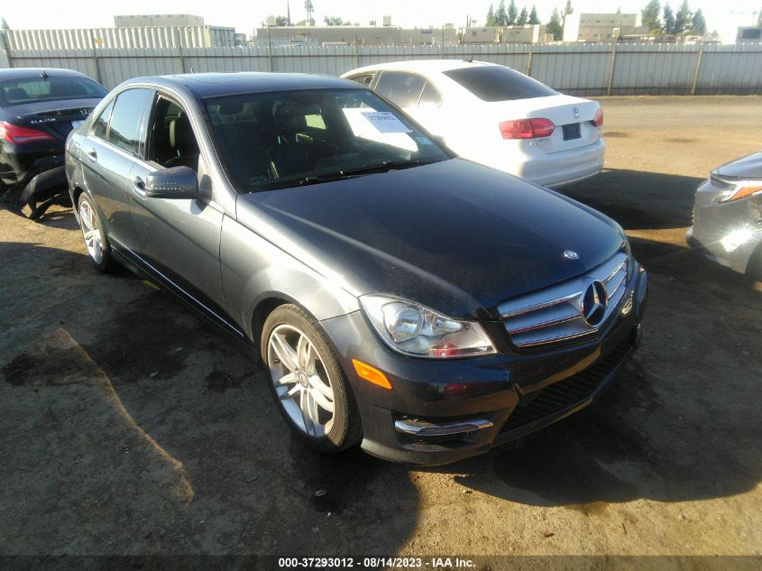 2013 MERCEDES-BENZ C-CLASS C 250 - WDDGF4HB1DA851708