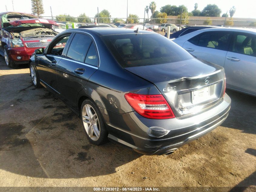 2013 MERCEDES-BENZ C-CLASS C 250 - WDDGF4HB1DA851708