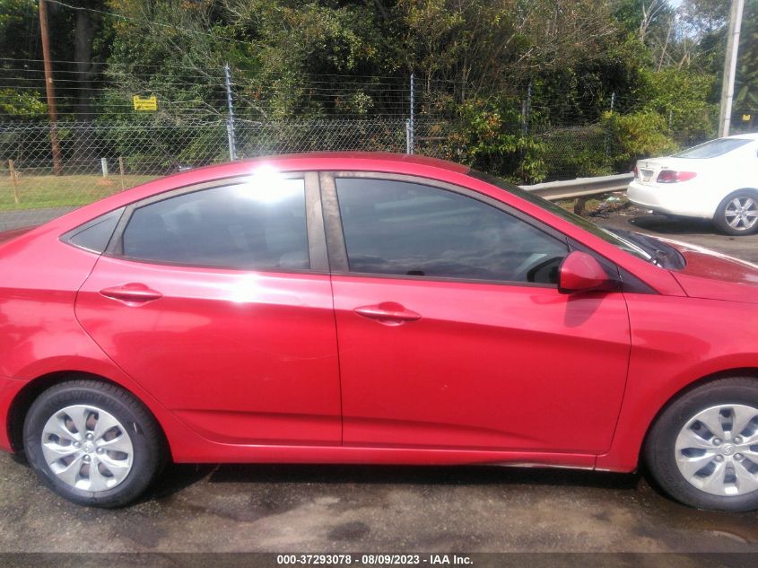 2016 HYUNDAI ACCENT SE - KMHCT4AEXGU093744