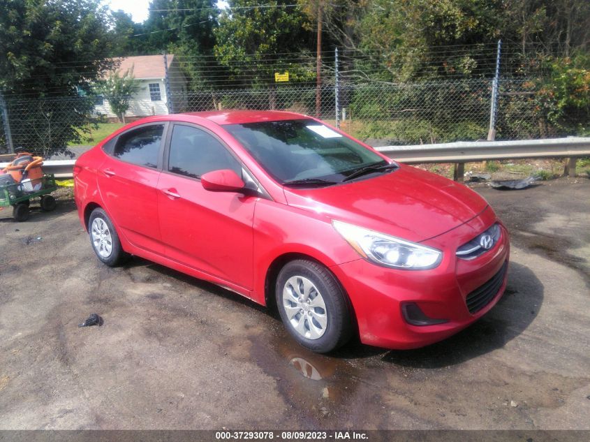 2016 HYUNDAI ACCENT SE - KMHCT4AEXGU093744