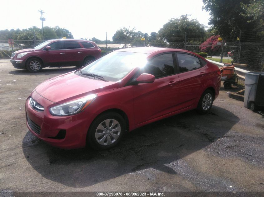 2016 HYUNDAI ACCENT SE - KMHCT4AEXGU093744
