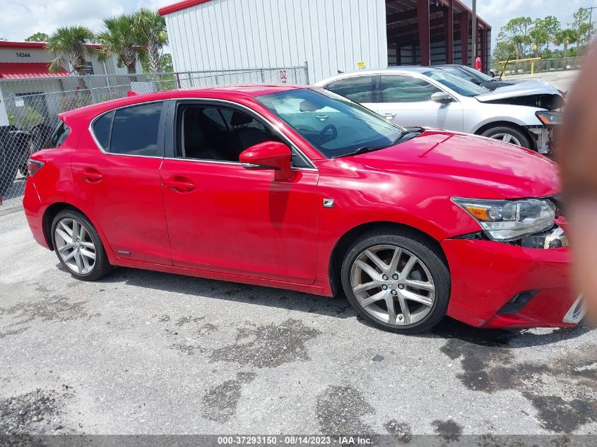 2016 LEXUS CT 200H HYBRID - JTHKD5BH5G2260128