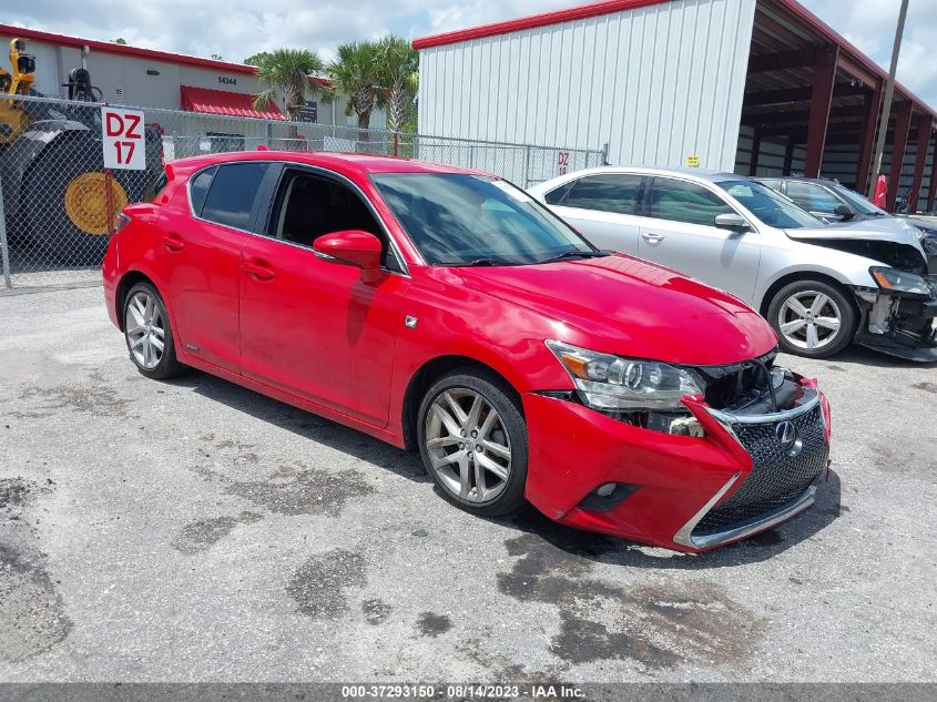 2016 LEXUS CT 200H HYBRID - JTHKD5BH5G2260128