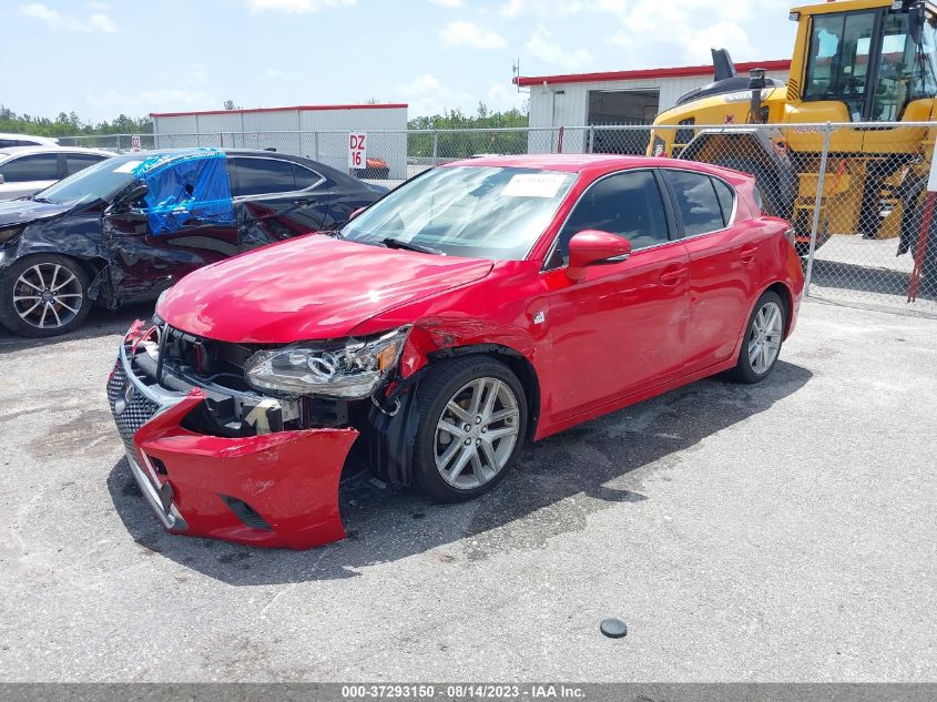 2016 LEXUS CT 200H HYBRID - JTHKD5BH5G2260128