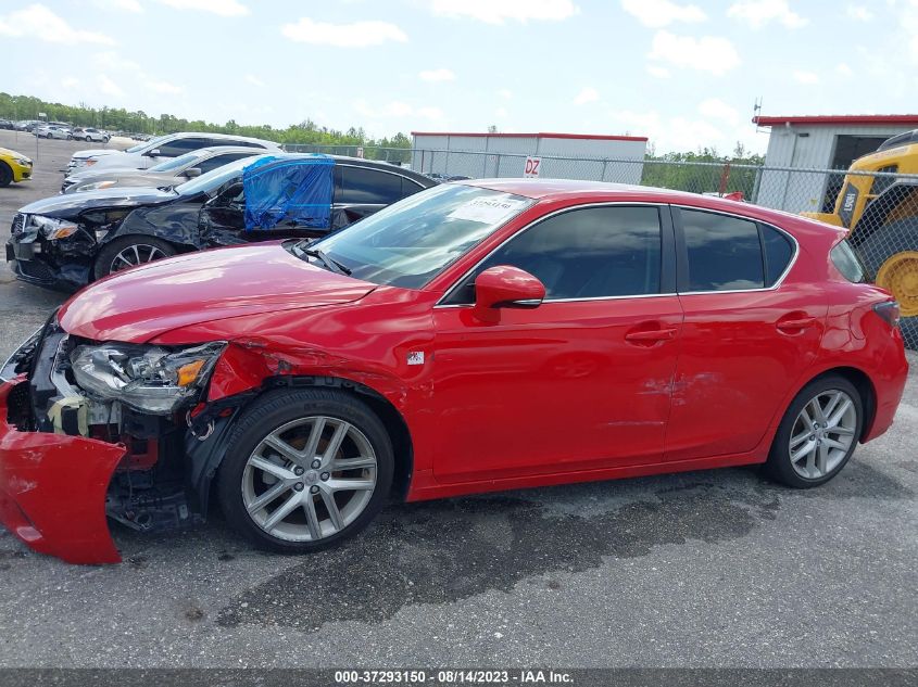 2016 LEXUS CT 200H HYBRID - JTHKD5BH5G2260128