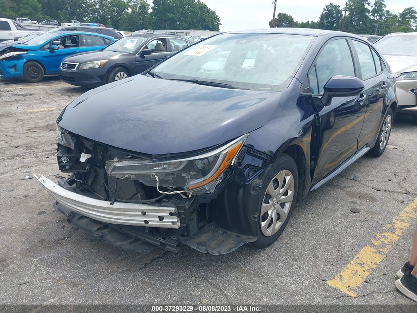 VIN 5YFEPRAE2LP043278 2020 TOYOTA COROLLA LE