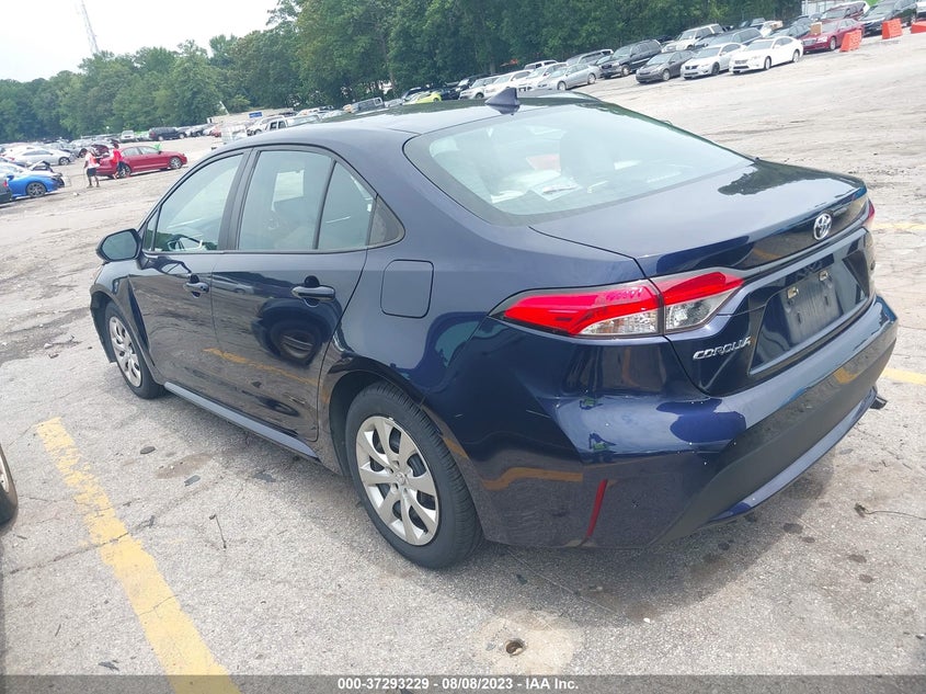 VIN 5YFEPRAE2LP043278 2020 TOYOTA COROLLA LE