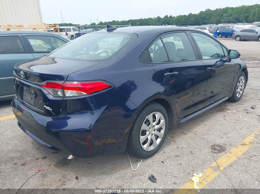 VIN 5YFEPRAE2LP043278 2020 TOYOTA COROLLA LE