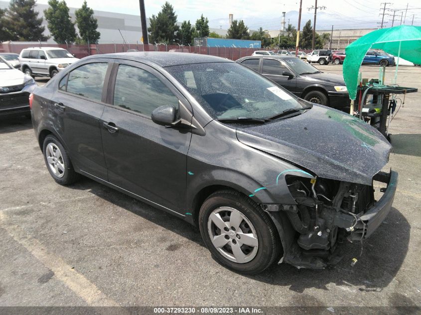 2016 CHEVROLET SONIC LS - 1G1JA5SH7G4108290