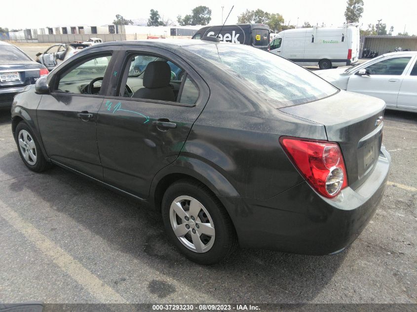 2016 CHEVROLET SONIC LS - 1G1JA5SH7G4108290