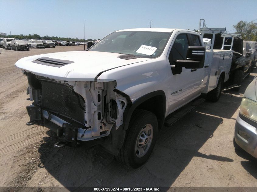 2021 CHEVROLET SILVERADO 2500HD WORK TRUCK - 1GB2WLE71MF265290