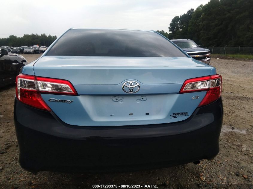 2013 TOYOTA CAMRY L/LE/SE/XLE - 4T4BF1FK1DR306730