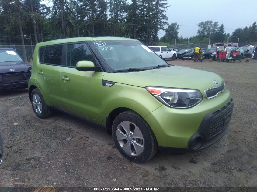 2014 KIA SOUL BASE - KNDJN2A24E7732681