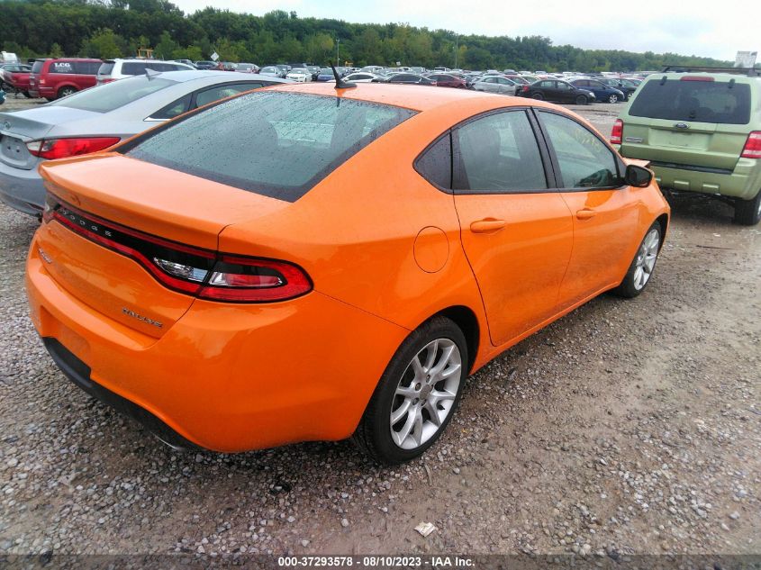 2013 DODGE DART SXT - 1C3CDFBA3DD329725