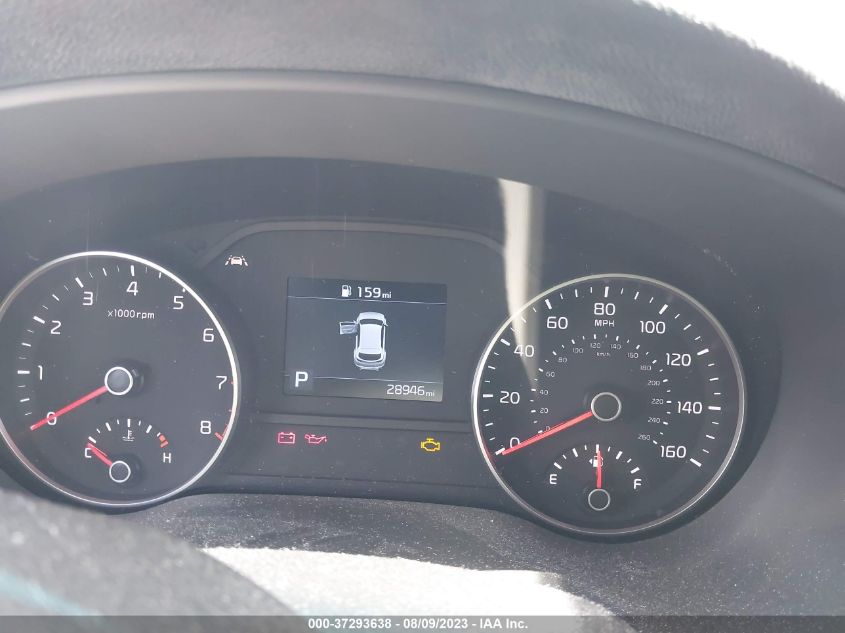 VIN KNDPM3AC0N7018798 2022 KIA SPORTAGE LX