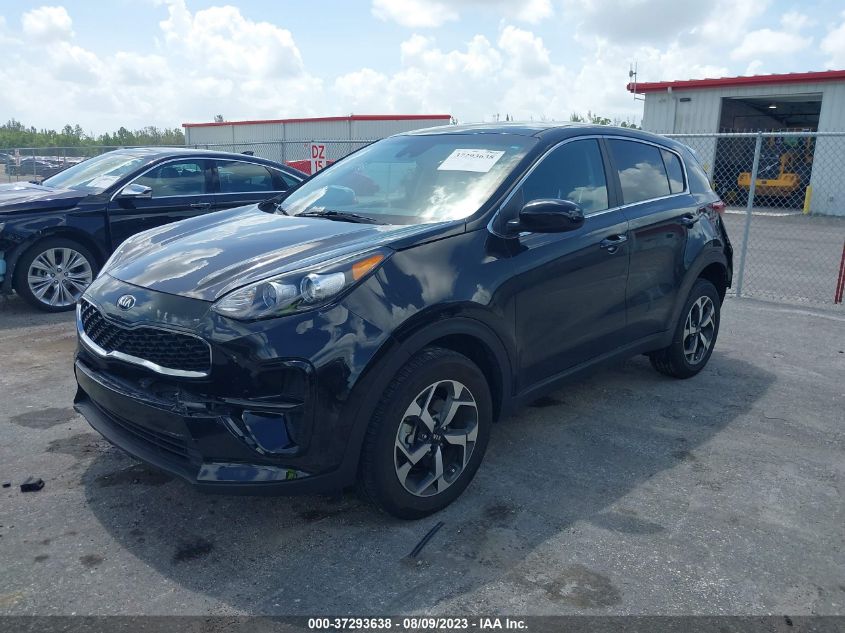 VIN KNDPM3AC0N7018798 2022 KIA SPORTAGE LX