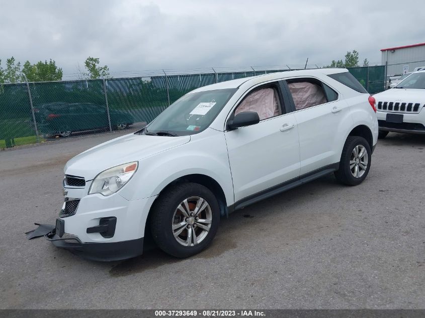 2013 CHEVROLET EQUINOX LS - 2GNALBEKXD1186388