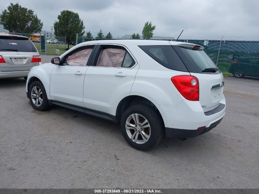 2013 CHEVROLET EQUINOX LS - 2GNALBEKXD1186388
