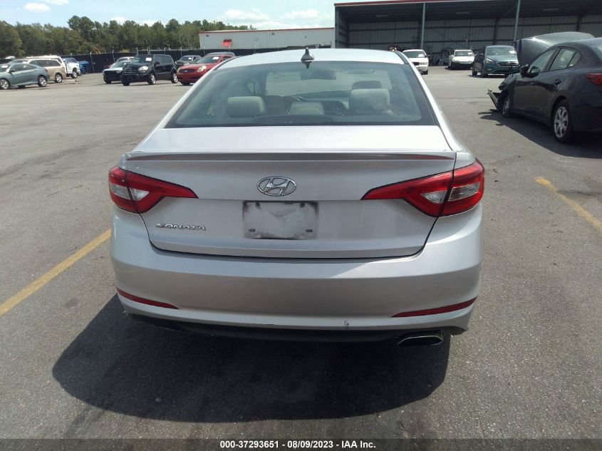 2017 HYUNDAI SONATA SE/2.4L - 5NPE24AF9H8468012