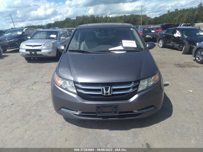 2014 HONDA ODYSSEY EX-L - 5FNRL5H60EB123584