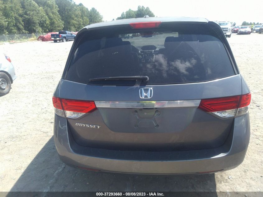 2014 HONDA ODYSSEY EX-L - 5FNRL5H60EB123584