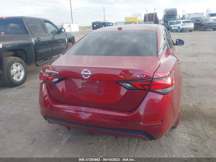 2022 NISSAN SENTRA SV - 3N1AB8CV0NY305891