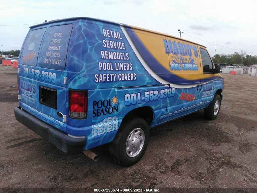 2014 FORD ECONOLINE CARGO VAN COMMERCIAL/RECREATIONAL 1FTNE2ELXEDA03610