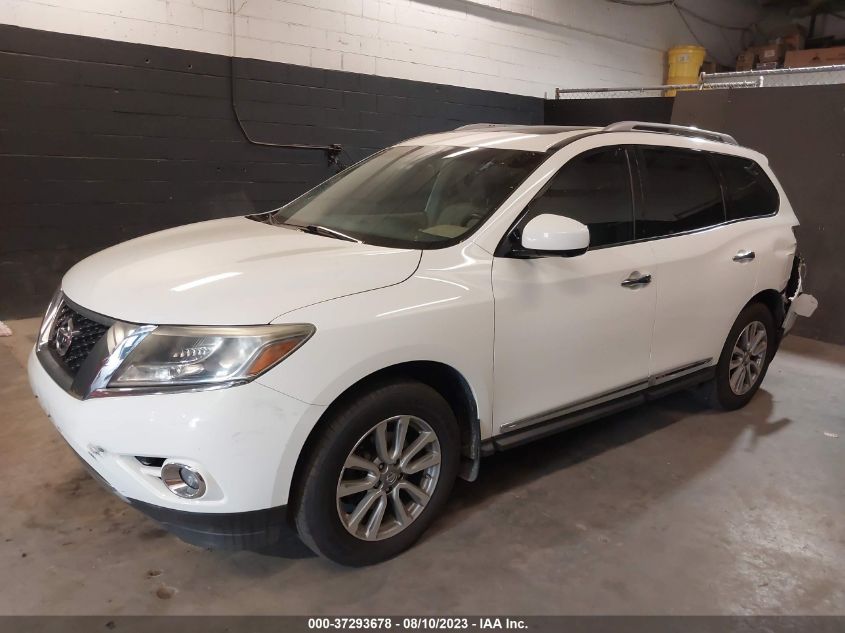 2016 NISSAN PATHFINDER SL - 5N1AR2MM5GC608362