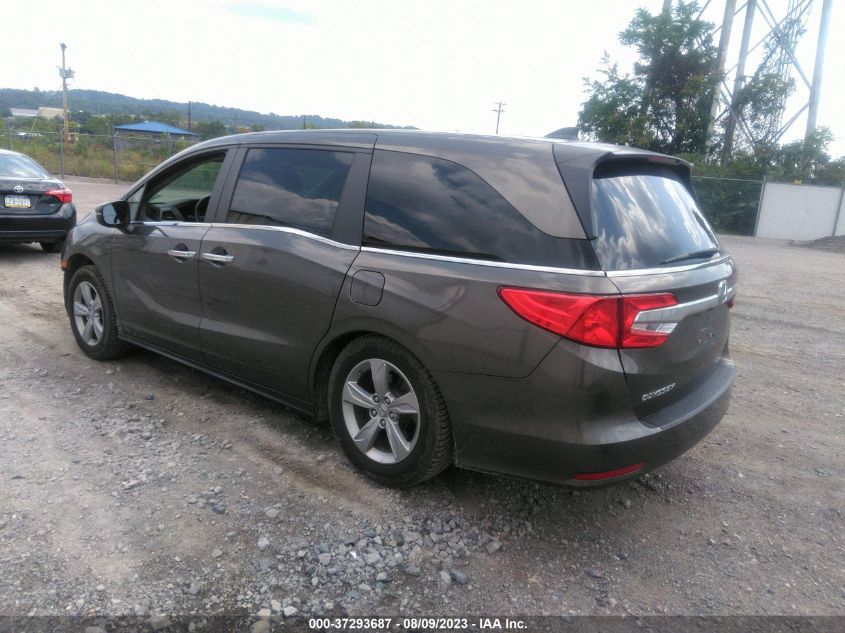 2019 HONDA ODYSSEY EX-L - 5FNRL6H78KB078016