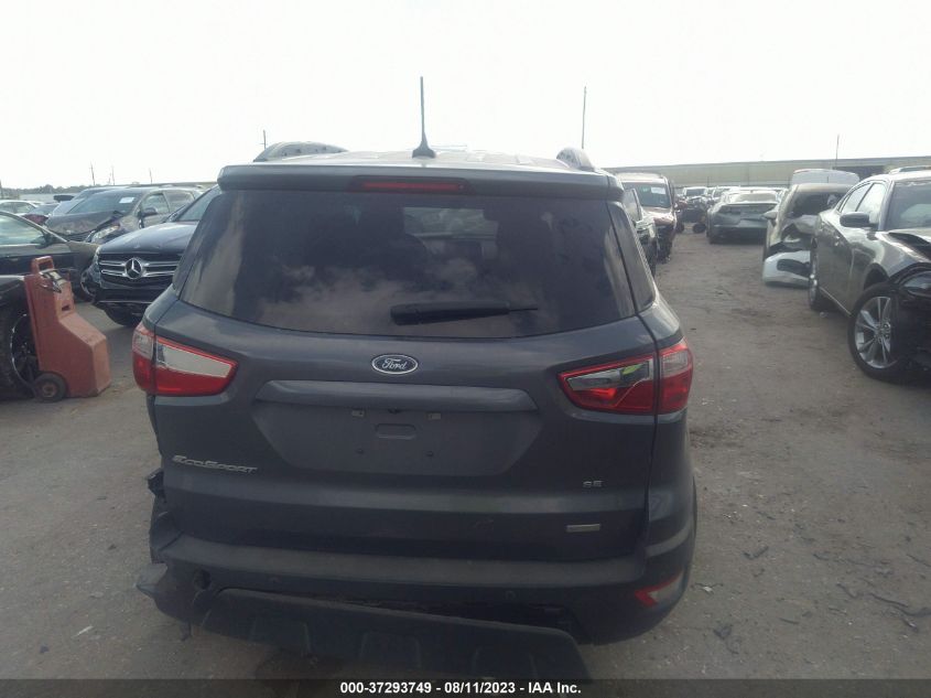 2019 FORD ECOSPORT SE - MAJ3S2GE1KC295377