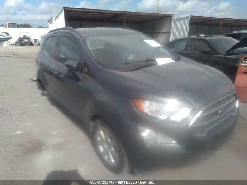 2019 FORD ECOSPORT SE - MAJ3S2GE1KC295377