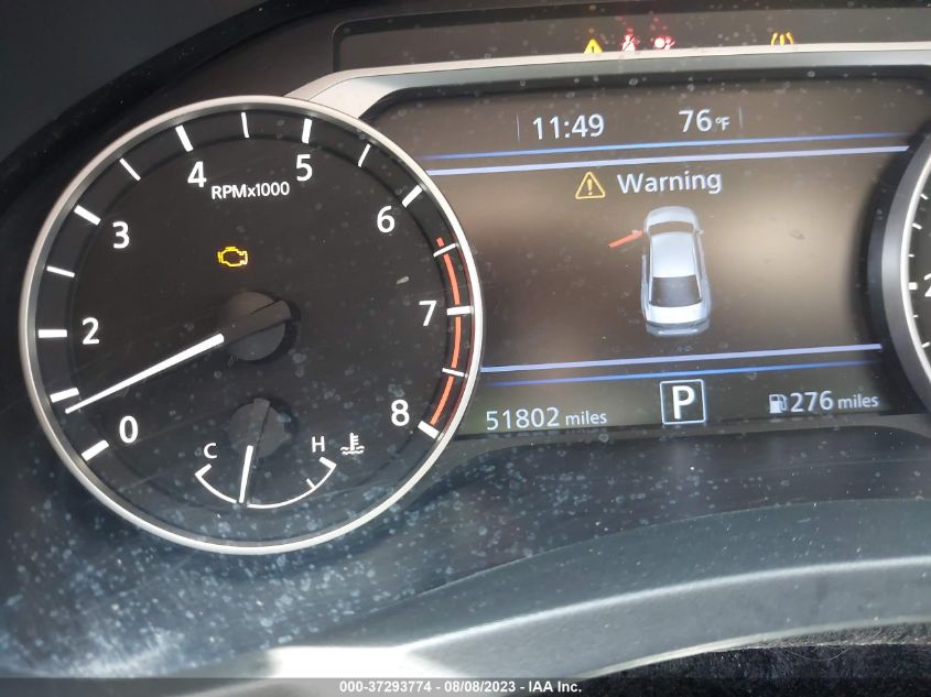 2019 NISSAN ALTIMA 2.5 SV - 1N4BL4DVXKC148158