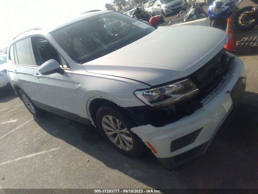 2019 VOLKSWAGEN TIGUAN S - 3VV1B7AX4KM068922