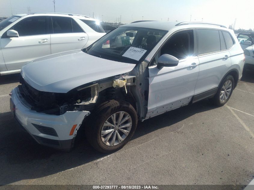 2019 VOLKSWAGEN TIGUAN S - 3VV1B7AX4KM068922