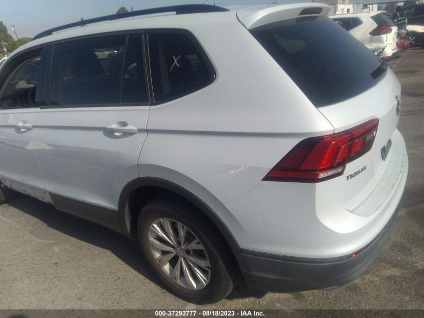 2019 VOLKSWAGEN TIGUAN S - 3VV1B7AX4KM068922