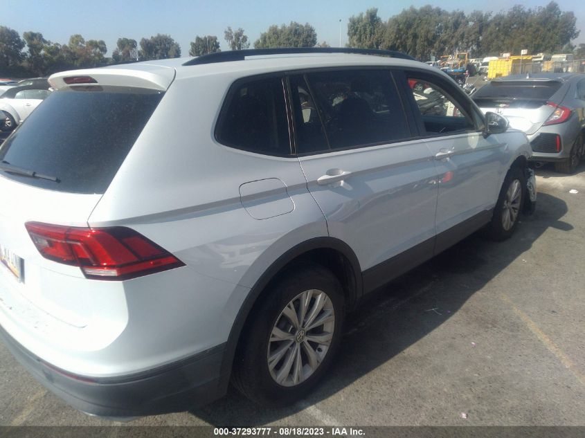 2019 VOLKSWAGEN TIGUAN S - 3VV1B7AX4KM068922