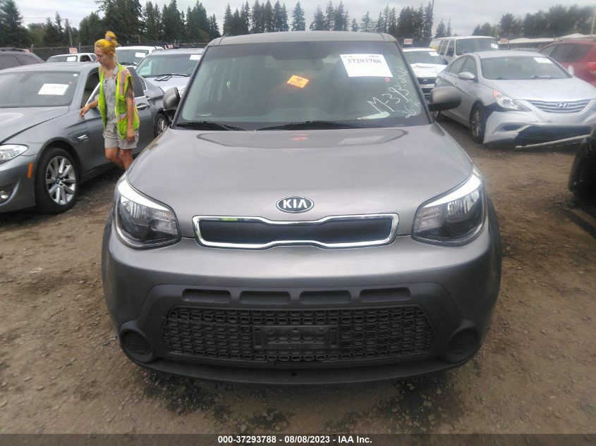 2016 KIA SOUL BASE - KNDJN2A20G7275080
