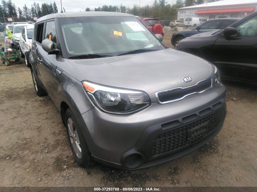 2016 KIA SOUL BASE - KNDJN2A20G7275080