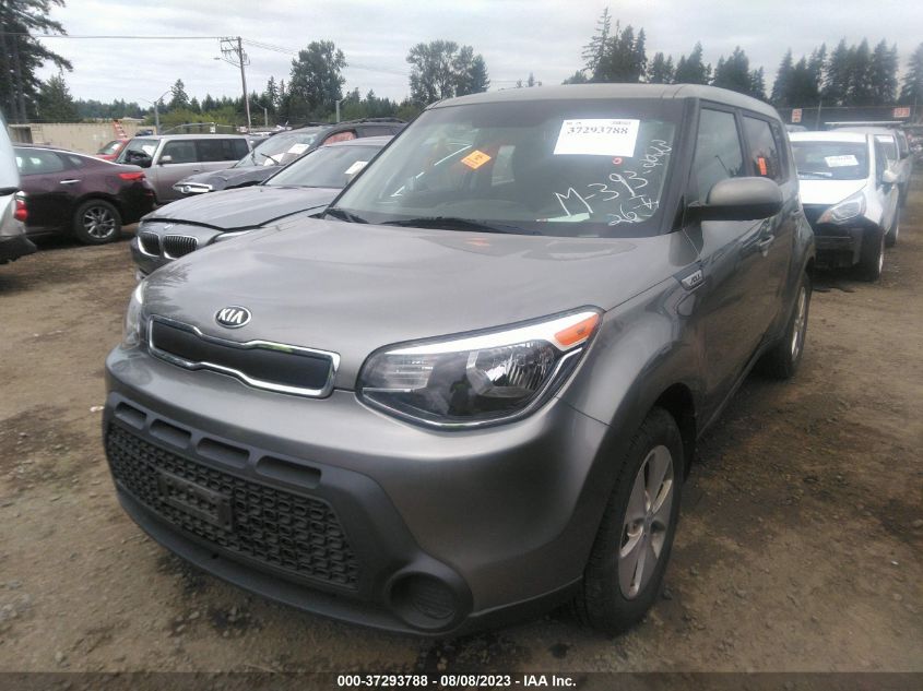2016 KIA SOUL BASE - KNDJN2A20G7275080