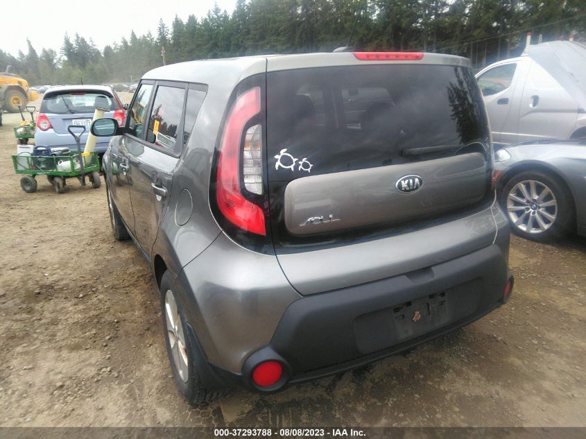 2016 KIA SOUL BASE - KNDJN2A20G7275080