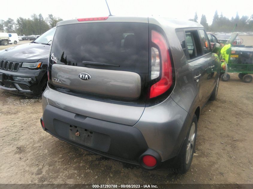 2016 KIA SOUL BASE - KNDJN2A20G7275080