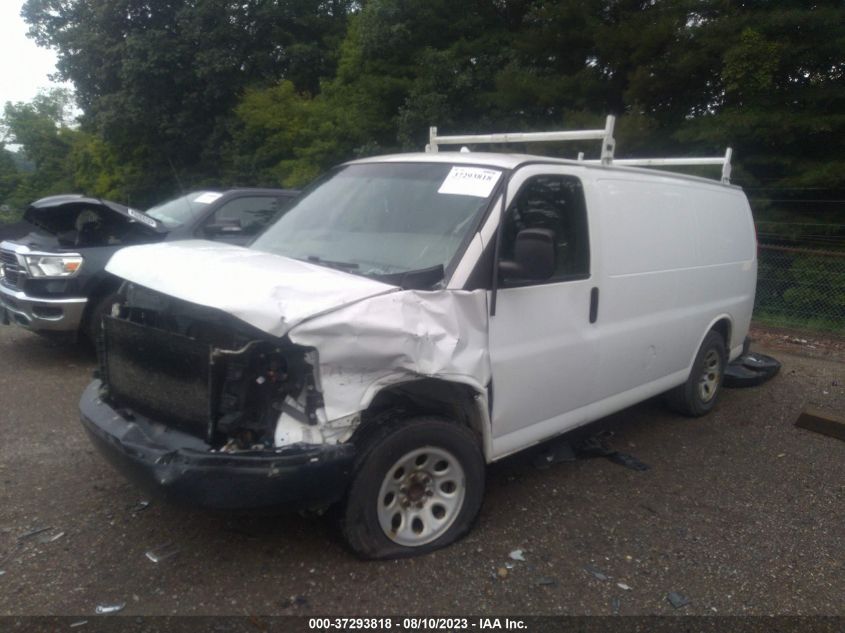 2013 CHEVROLET EXPRESS CARGO VAN - 1GCSGAFX2D1152960
