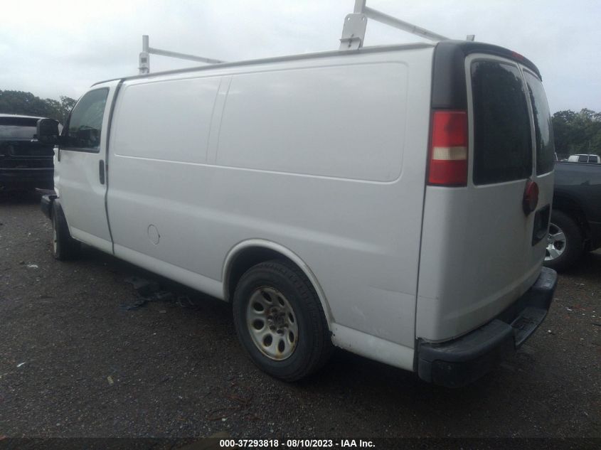 2013 CHEVROLET EXPRESS CARGO VAN - 1GCSGAFX2D1152960