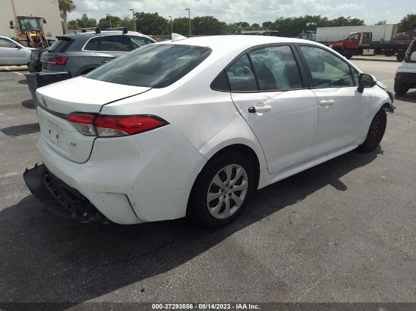 2021 TOYOTA COROLLA LE - 5YFEPMAE6MP189171